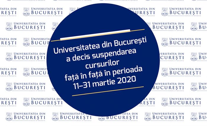suspendare cursuri UB COVID-19 2