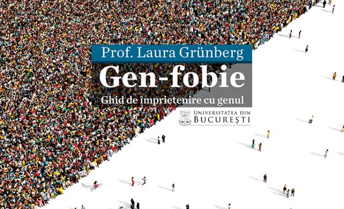 ilustrație conferință gen-fobie, conferințele ub. prof. laura grunberg