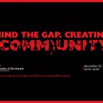 TEDx University Of Bucharest 2020 mind the gap community