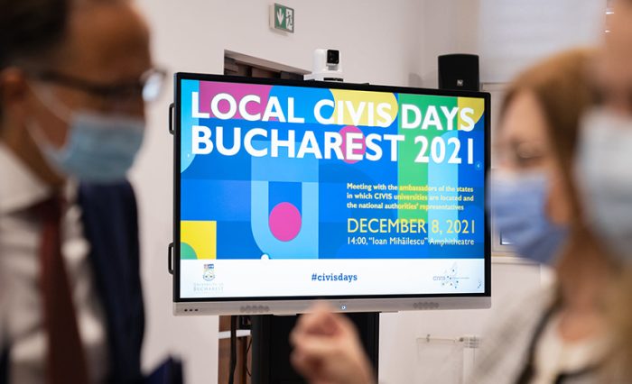 intalnire CIVIS ambasadori unibuc Universitatea din bucuresti UB local CIVIS days 2021