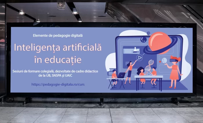ai in educatie mockup
