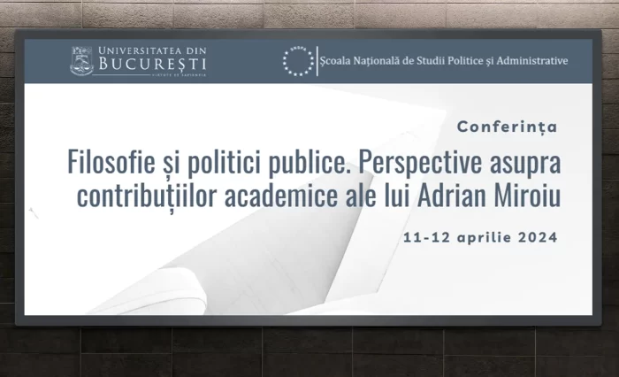 filosofie si politici publice stire